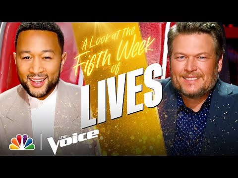The Coaches Look at What's Coming Up for the Top 8 | NBC's The Voice Lives 2021
