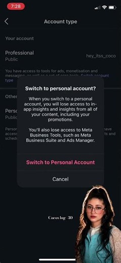 How to Convert Personal Instagram Account to Creator Account ￼| cocovlog_30
