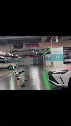 PRO Robots on Instagram: "A 35 kg humanoid robot powerfully pulls a 1,400 kg car, showcasing whole-body control. For more: @pro_robots YouTube PRO ROBOTS Facebook PRO-Robots #robot #robots #robotics #robotika #robotic #robotik #machines #mechanical #mechanics #mechanic #mechatronics"