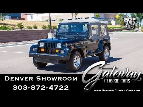 1991 Jeep Wrangler Renegade YJ - Denver #619 Gateway Classic Cars