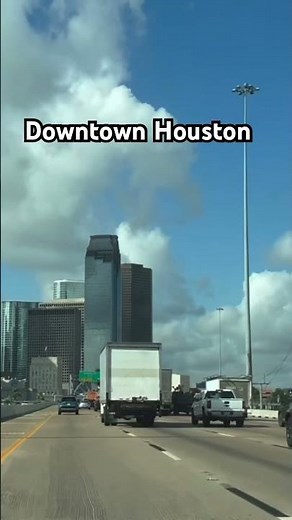 Houston Texas City Drive Through Downtown | 4K POV #drivingtour #driving #citytour #relaxing
