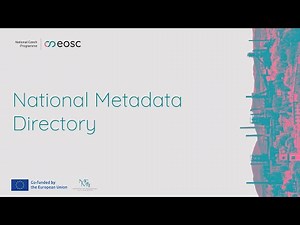 National Metadata Directory (Michal Klodner)