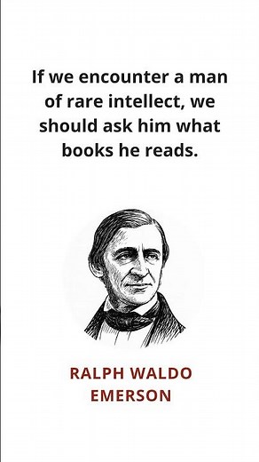 Books & Learning - Quotes by Ralph Waldo Emerson #emerson #quotes #books #learning