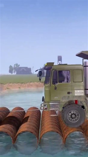 Mudrunner pc game offroad challenge GamePlay #mudrunner #pcgame #shorts #simulation #truck #games