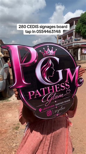 Signage Designs in Accra - Nationwide Delivery Available