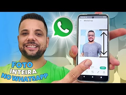 ESSA É A FORMA MAIS SIMPLES E RÁPIDA PARA COLOCAR UMA FOTO INTEIRA NO PERFIL DO WHATSAPP