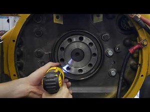 Removing a Rear Engine Seal with a Small Slide Hammer