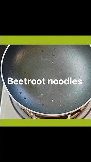 Beetroot noodles