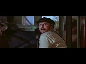 The Great Locomotive Chase (1956) train crash scene with added sfx