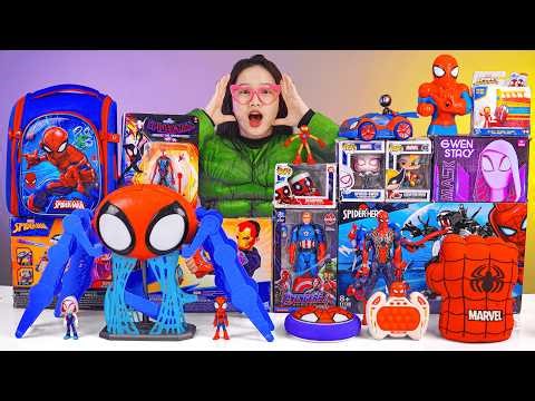 Marvel Spiderman Collection Unboxing Review| LEGO Marvel 10794 Hasbro Spidey | Web-Quarters Playset