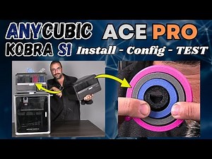 Install, Setup, Test: ACE PRO on Anycubic Kobra S1. Multicolor 3D printer