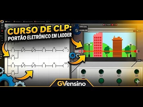 PLC Course - Automatic Gate in Ladder Logic (Step by Step!)