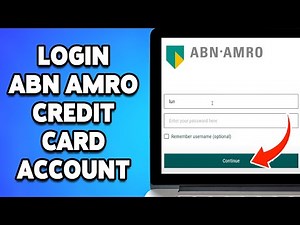 How To Login ABN AMRO Credit Card Account 2024 | ABN AMRO Credit Card Online Sign In Guide