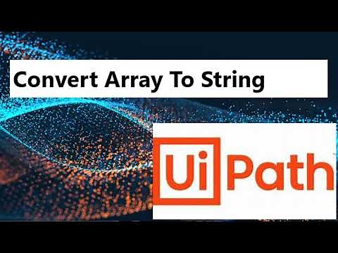 Array To String using UiPath