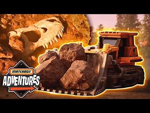 🦖 Runaway T-Rex Skull Rescue! 🚧 | Matchbox Adventures