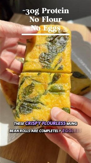 The Eggless Roll With More Protein Than 5 Eggs | High Protein Vegan Meal