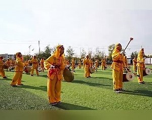 击鼓600年　“舞出”兰州风情