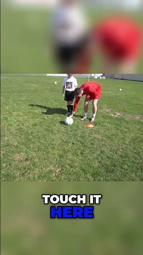 Master Football Skills: First Touch & Ball Control Drills #shorts