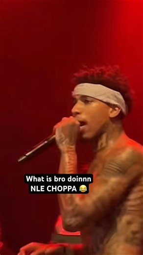 NLE CHOPPA 😂 #nlechoppa #concert #shortvideo #short #shorts #music #viral #artist #fyp #fy