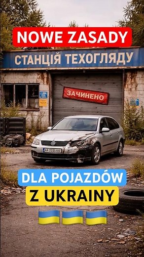 Cars from Ukraine in Poland – new obligations for drivers 🇺🇦🚗