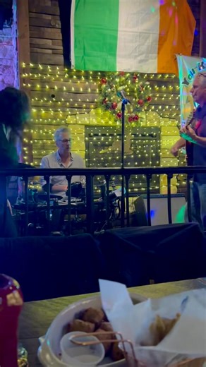 Jamming an Irish rock tune at Mystic Rogue Irish Pub | You Know Who