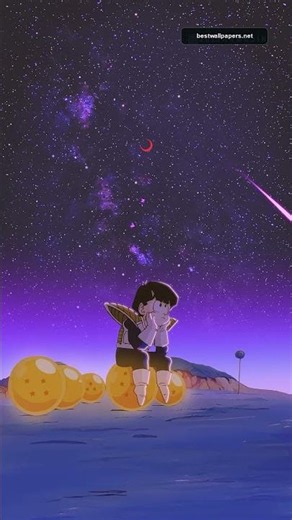 Lonely Space Warrior Under Starlit Sky Live Wallpaper