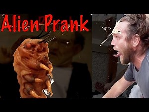 Ultimate Alien Scare Prank - Alien Busts out of Chest of Old Man