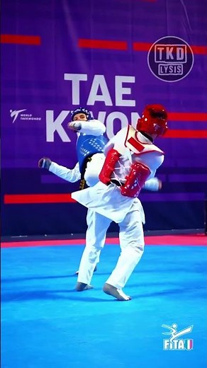 The perfect Side kick in takwondo