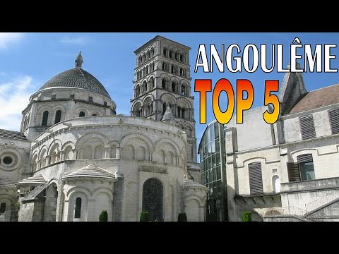 5 Best Places to visit in Angoulême France: Travel Guide to Charente capital city #tourism #travel