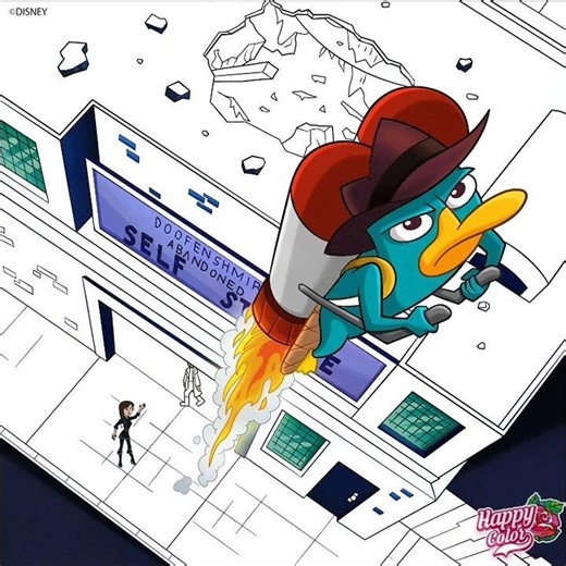 hice esto en happy color, instala happy color ahora mismo #yosoydelos7mil #bfdi #infancia