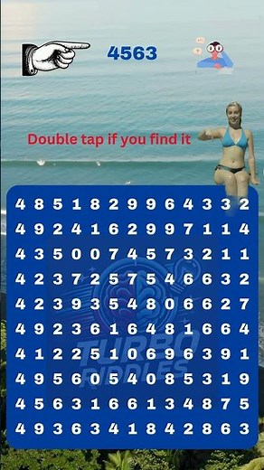 Find the number 4563