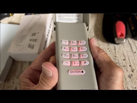 Complete Guide to removing and replacing Wireless Keypad Garage Door Opener for Craftsman