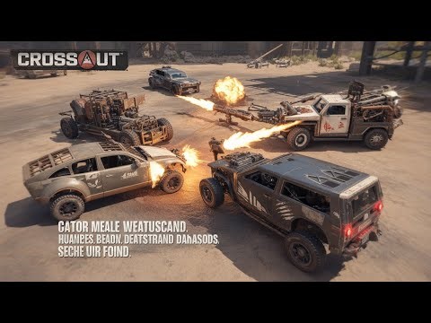 🎮 CROSSOUT 🔥 Online PS5 Gameplay | One Scene Vehicle Destruction