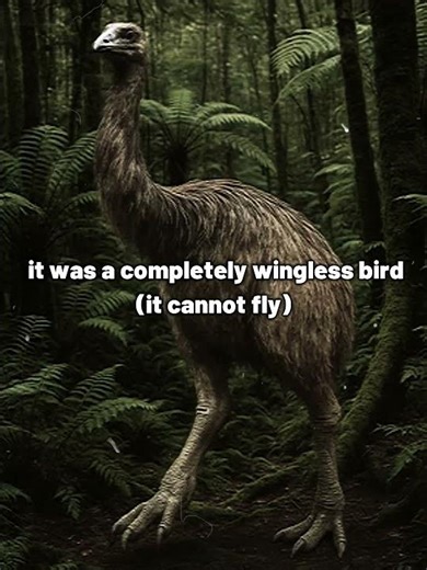 The Tallest Bird To Ever Exist... #prehistoric