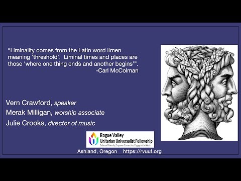 Dec. 28, 2025: Liminal Time ― Betwixt and Between