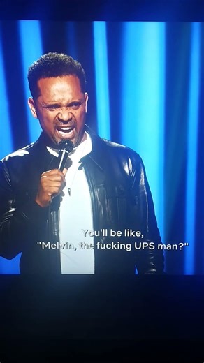 Mike Epps - Melvin the UPS man #comedia #humor #short #viral