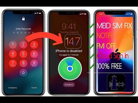 Turn off Find My Jailbreak iOS 14.6 14.7 passcode/disable iPhone (Fix checkrain error 20) icloud