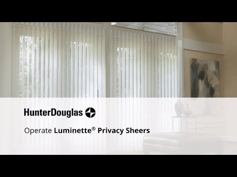 Install Luminette Privacy Sheers (Video 8 0f 8)