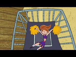 Kim tries out for the Cheer leading Squad