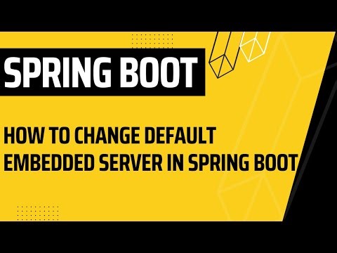 how to change Default Embedded Server in spring boot | how to configure jetty server in spring boot