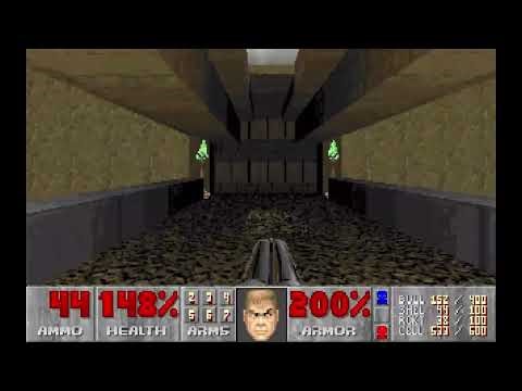 DOOM 2: Hell on Earth — Level 14: The Inmost Dens (100% Secrets, Items & Kills)