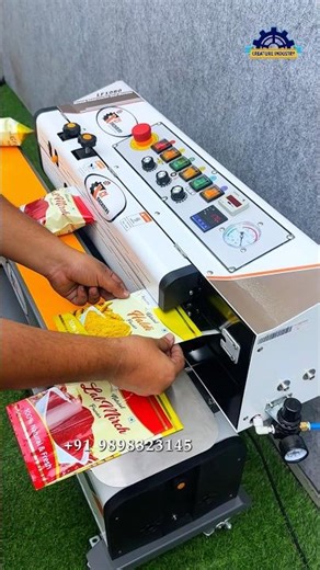 Band Sealer Machine 🔥 Automatic Sealing | High Speed Packing 🚀 #bandsealermachine #creatureindustry