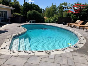 Choosing a Color - The Katchakid in Jet Black. #poolnet #poolsafetynet #poolsafety | Katchakid Pool Safety Barriers