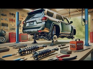 Bilstein 5100 rear Shock install on a 5th Gen 4RUNNER.