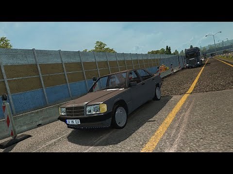 ETS2 - Mercedes 190D - Logitech G27 (Euro Truck Simulator 2)