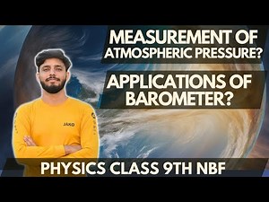 Measurement of Atmospheric Pressure | Liquid Barometer | Barometer | Applications of Barometer | NBF