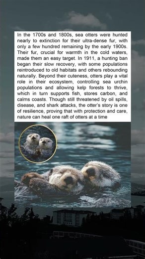 How Otters Saved the Kelp Forests—And Themselves