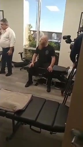 Filming a commercial and getting a amazing adjustment Anodyne of Las Vegas #theoriginalpickmypose #pickmypose #pickmyposelv #thebeardedposer #facebookreels #movemearound #PositionMe #lasvegas #reels #StarsEverywhere #bigtime #myback #amazing | Pick My Pose