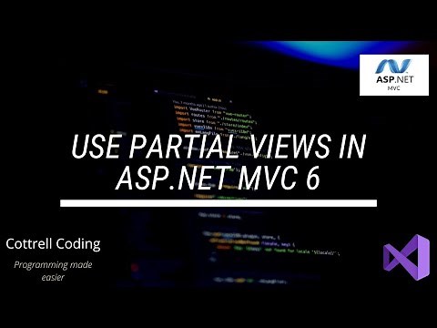 use partial views in asp.net mvc 6