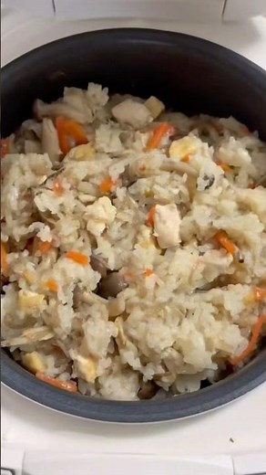 炊飯器で作る！五目おこわ #炊飯器レシピ#おこわ